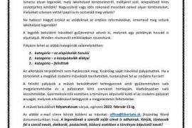 Településem legendája kezdőkép